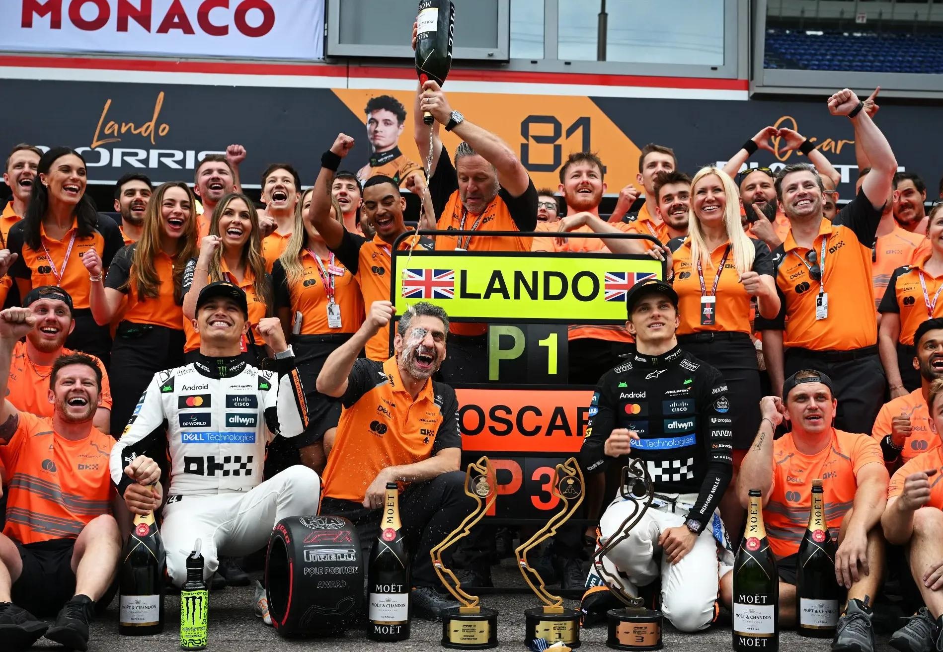 法拉利逆转迈凯伦，诺里斯状态火热